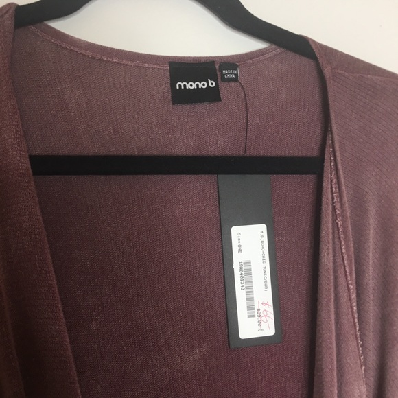 Mono B - Purple Boho Wrap - O/S - Picture 5 of 11